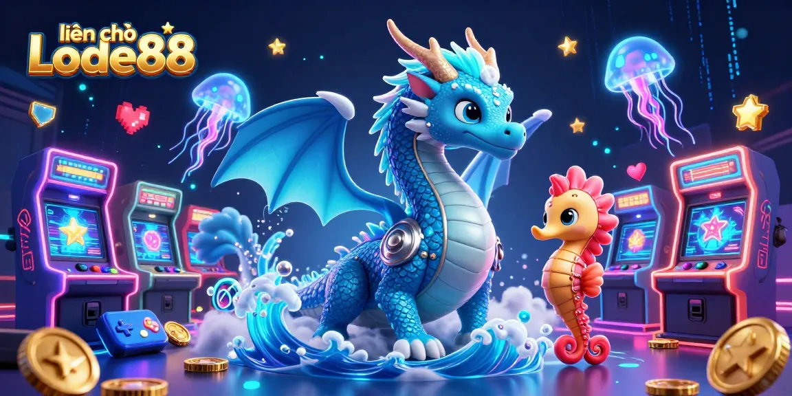 Engage with the thrilling world of liên hệ Lode88 featuring vibrant characters and dynamic gaming elements.