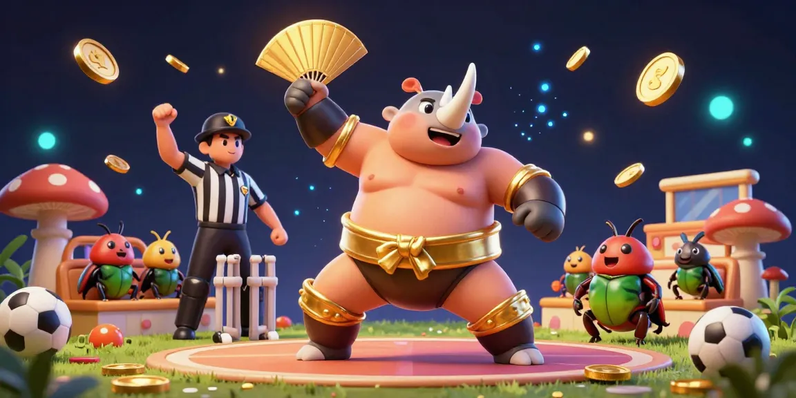 Bet big with SN88 as the betting beetle champion sails coins! Action-packed sports betting scene.