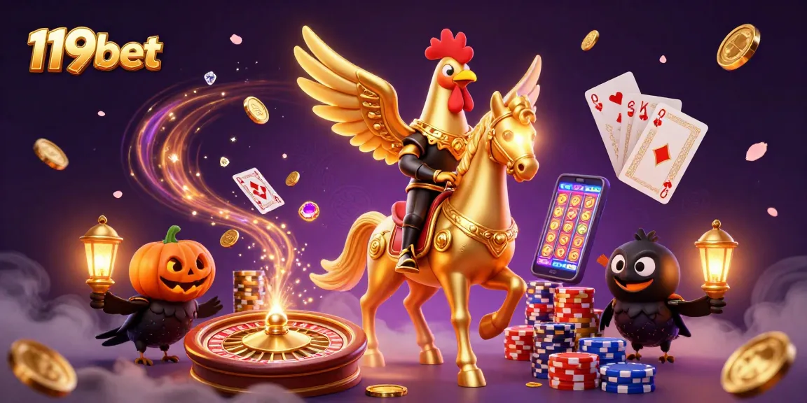 Join the excitement at 119bet with thrilling games and glowing treasures!