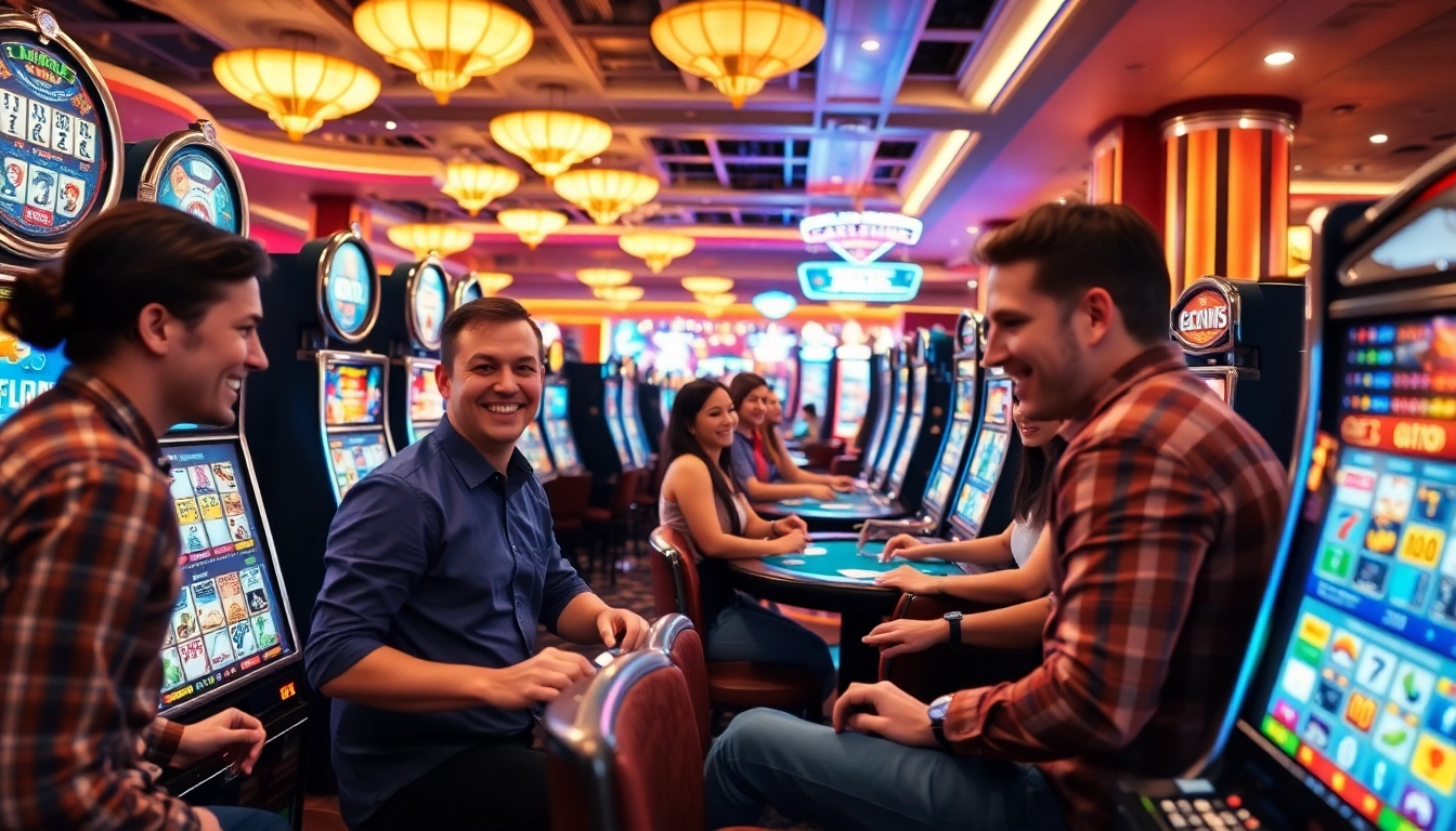 Neue casino bonus ohne einzahlung erleben Spieler im Casino bei aufregendem Spiel.