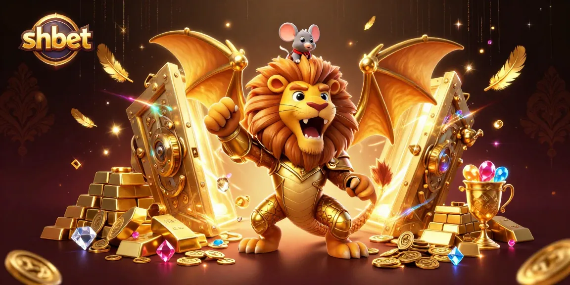 Experience thrilling wins with shbet's 3D casino adventure featuring a chimera and treasures!