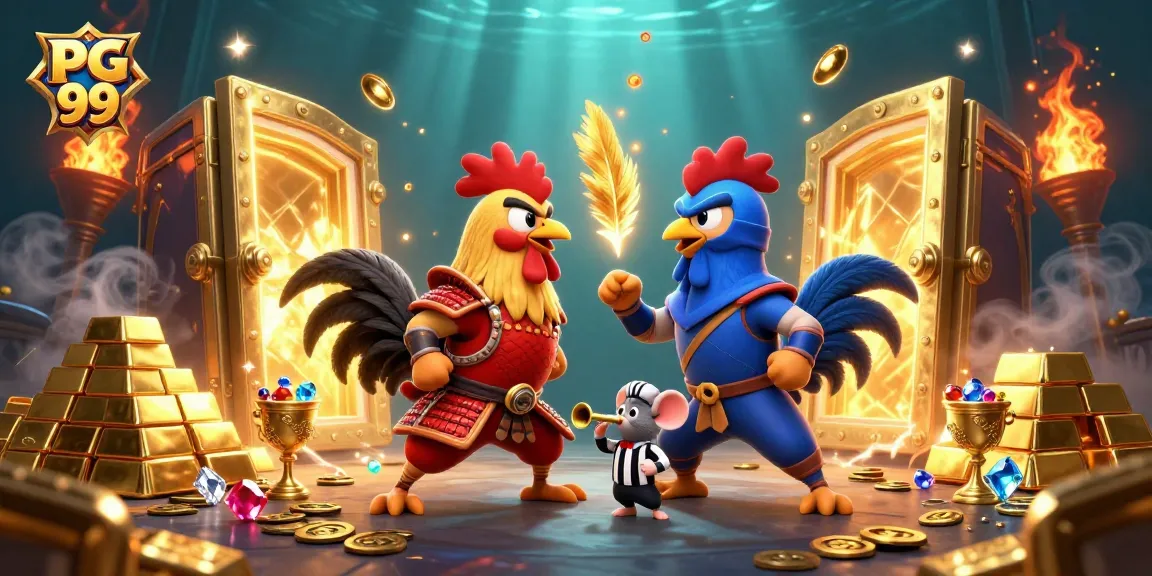 Gamblers engage with PG 99's thrilling rooster showdown for ultimate prizes!