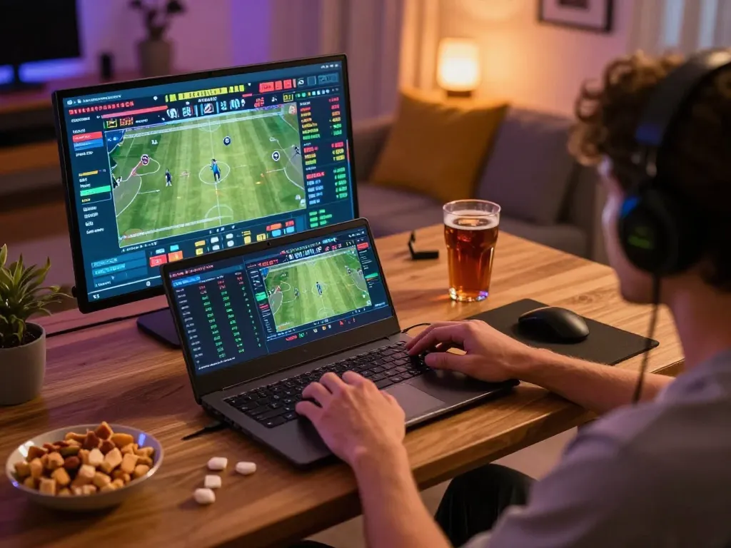 Engaging in online sports betting through the x333 Link on a laptop with dynamic odds