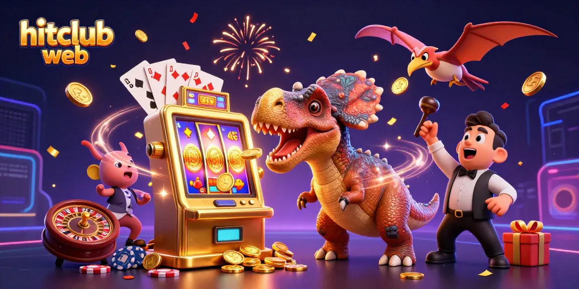 Experience thrilling wins at hitclub web with exciting jackpot moments in a vibrant casino scene.