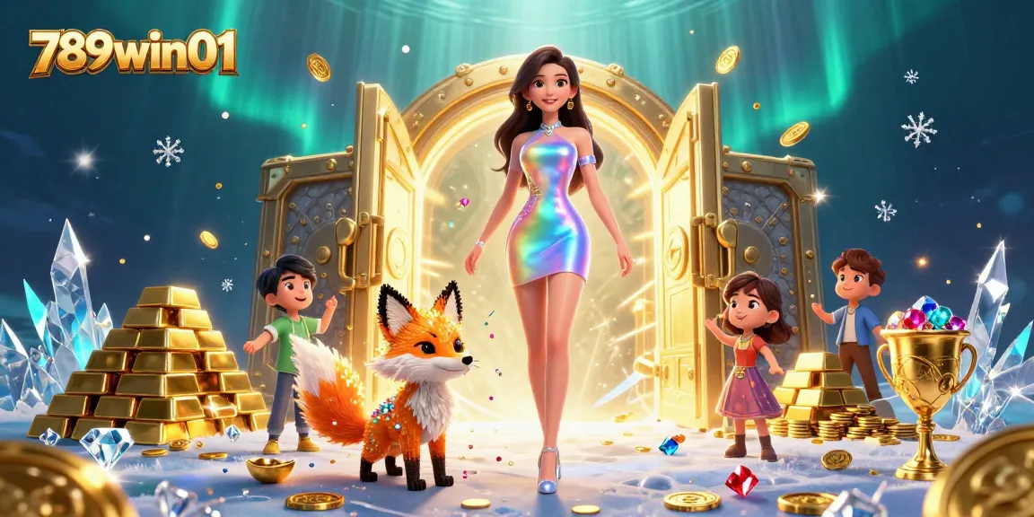 Experience dynamic thrills at 789win01 with a vibrant scene of riches and excitement.