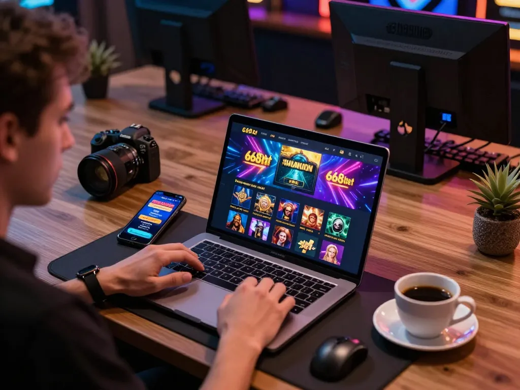 Prepare-se para ganhar com o setup de jogos online da 668bet, apresentando uma experiência envolvente para o jogador.