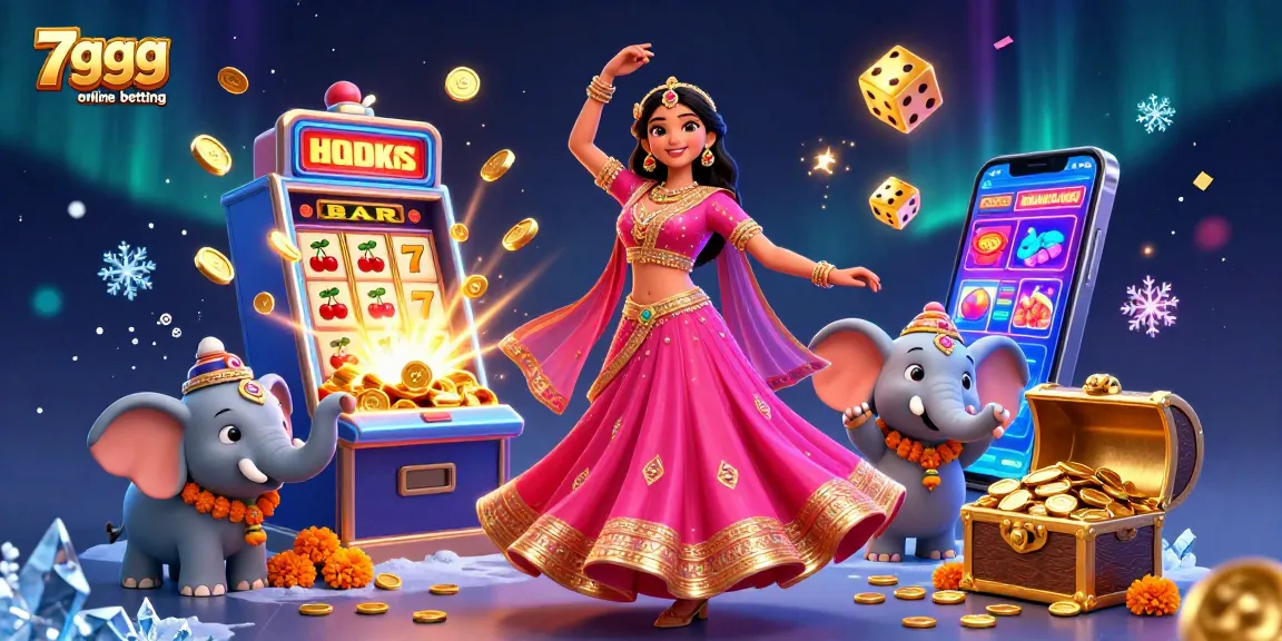Engage in thrilling 7gggg online betting with vibrant characters and dynamic casino elements.