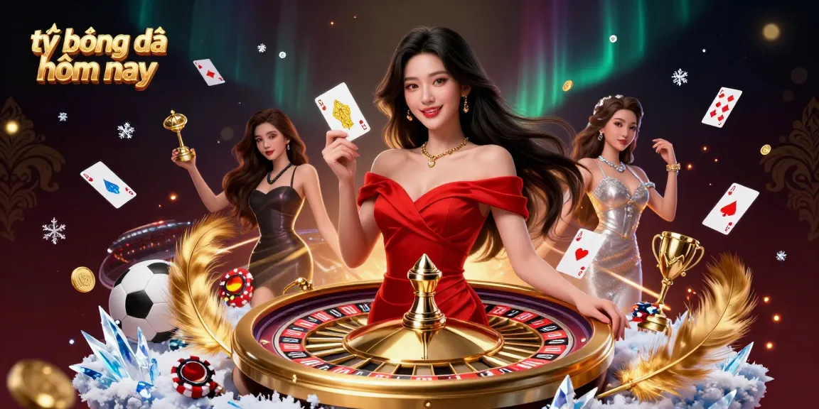 Experience tỷ lệ bóng đá hôm nay with stunning visuals of football betting and casino elements in action