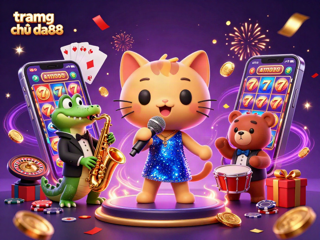 Experience excitement at tramg chủ da88 with vibrant gaming action and dazzling characters.