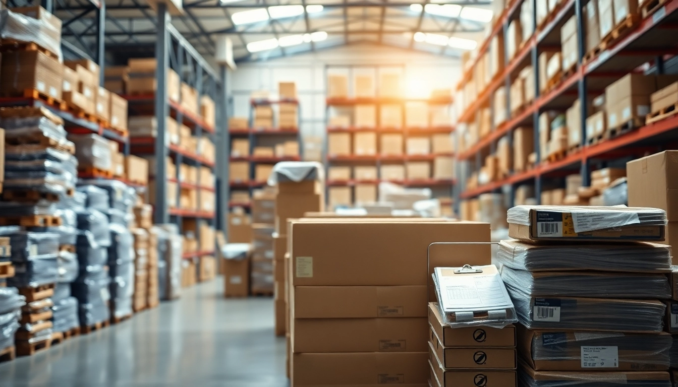 Manage excess inventory effectively in a professional warehouse setting.