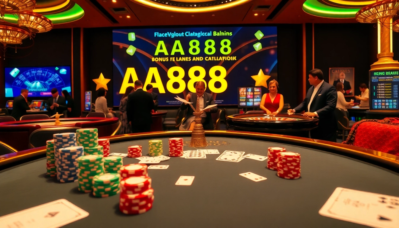 Sinta a emoção da AA888 com jogos de cassino vibrantes e promoções exclusivas.