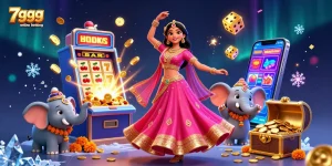 Engage in thrilling 7gggg online betting with vibrant characters and dynamic casino elements.